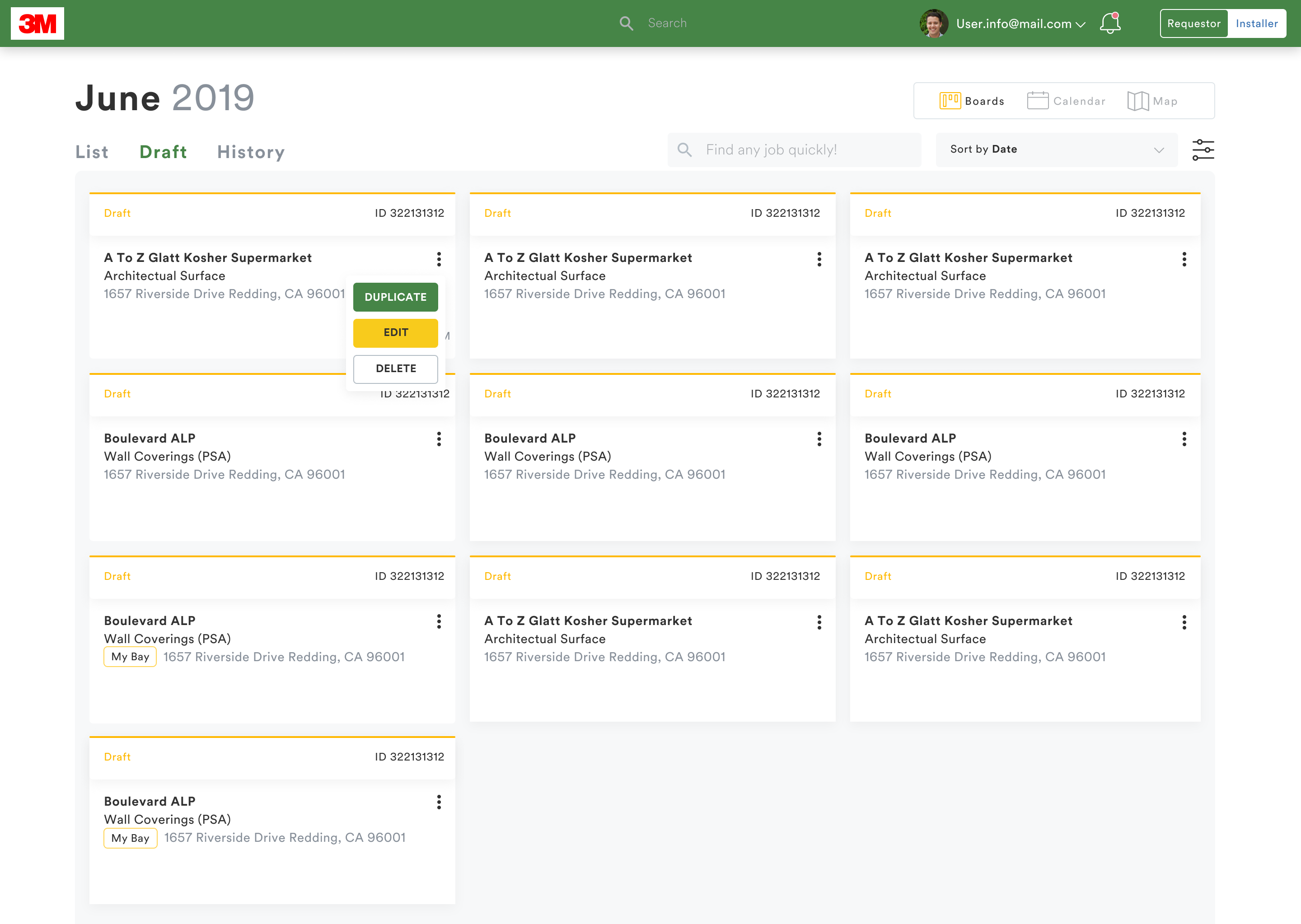 Board view screenshot 1