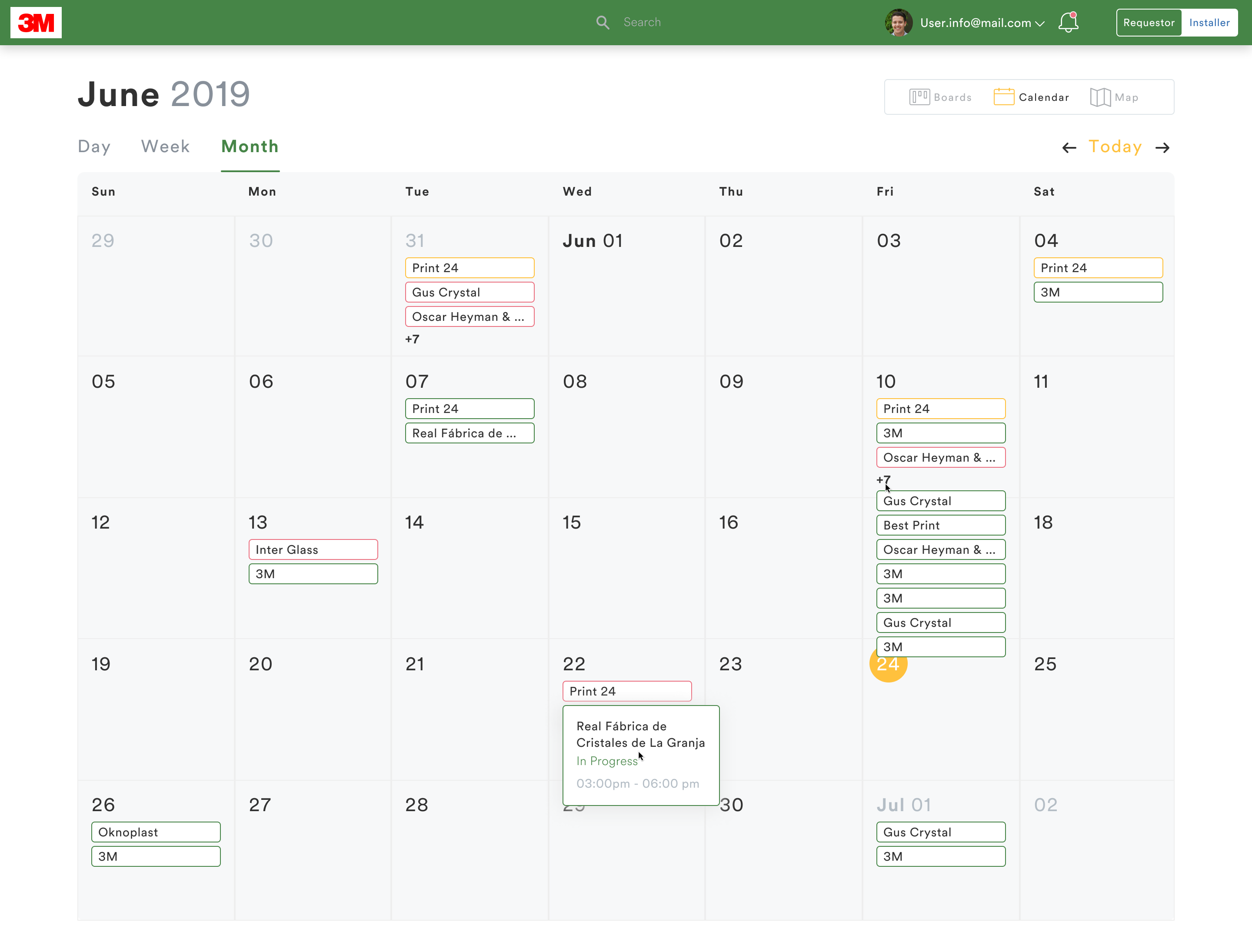 Board view screenshot 2