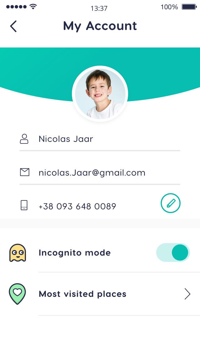 User flow screenshot 2