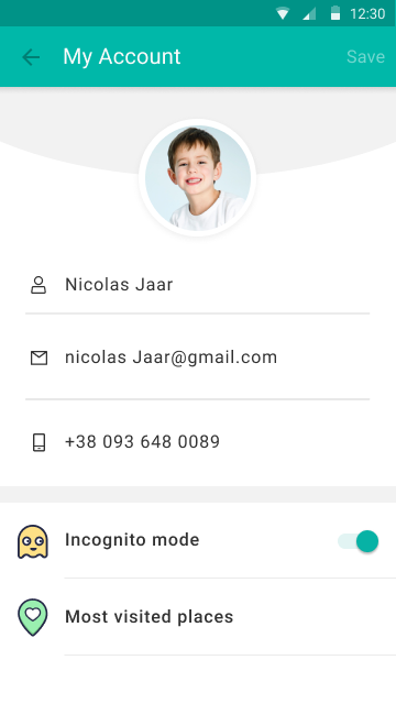 Android version screenshot 2